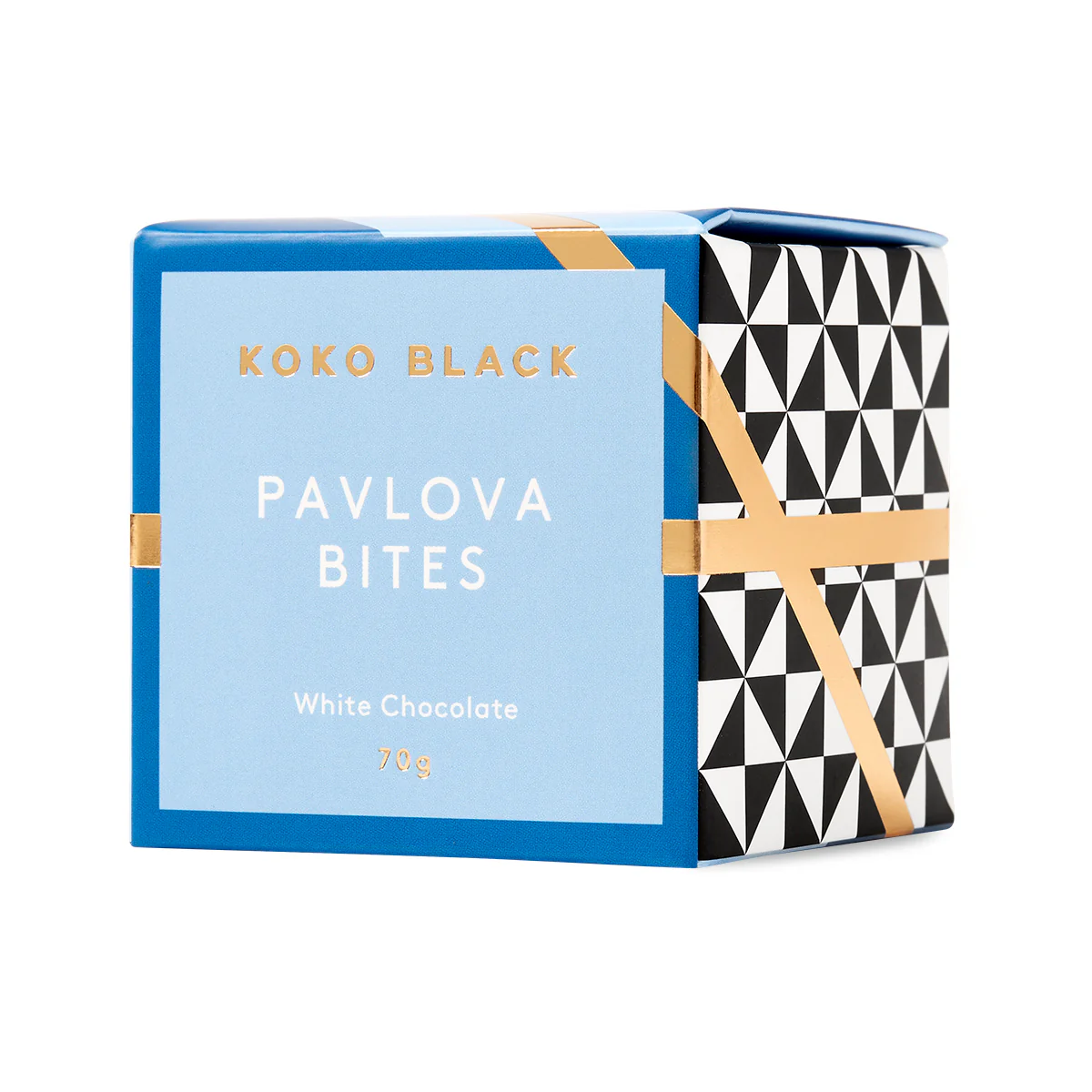 Koko Black White Chocolate Pavlova Bites Cube 70g