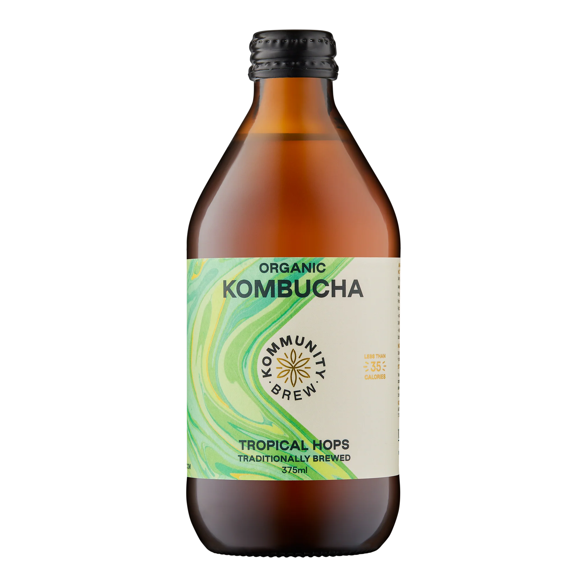 Kommunity Brew Organic Kombucha Tropical Hops 375ml