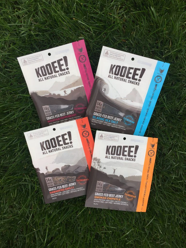 Kooee Grass Fed Beef Jerky Smoked Chipotle 30g - Image 3