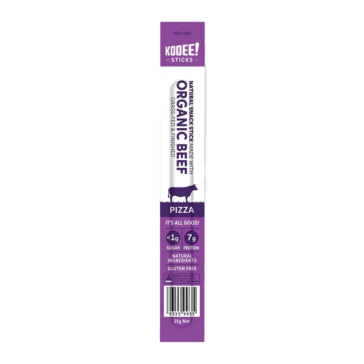 Kooee Organic Beef Stick Pizza 25g