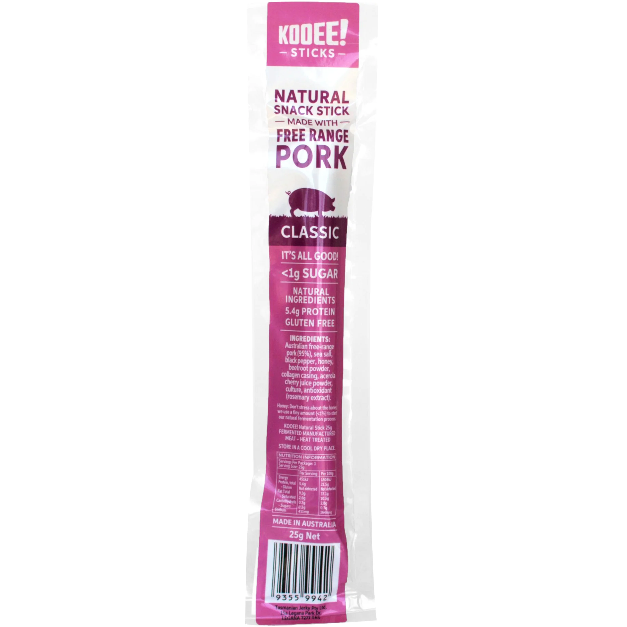 Kooee Organic Free Range Pork Classic 25g - Image 4