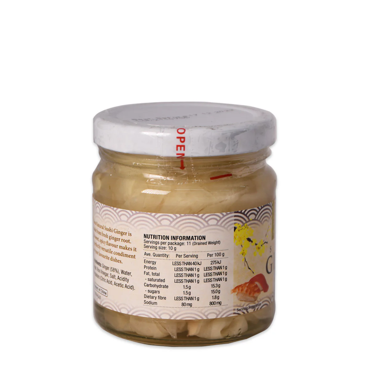 Kura Sushi Ginger 190g - Image 2