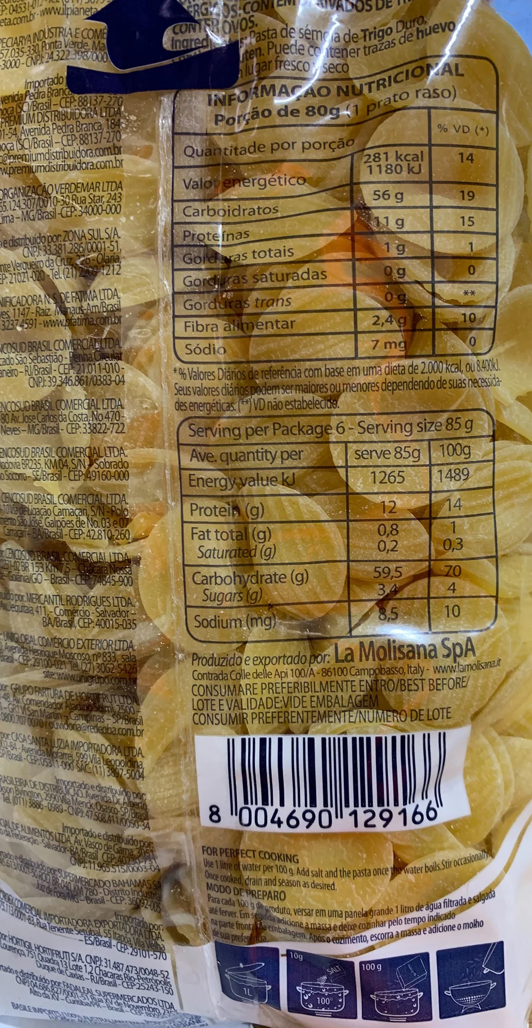 La Molisana Orecchiette No.30 500g - Image 2