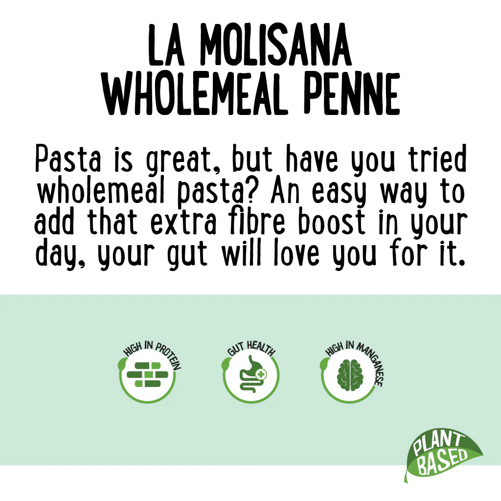La Molisana Whole Wheat Penne Rigate N.20 500g - Image 3
