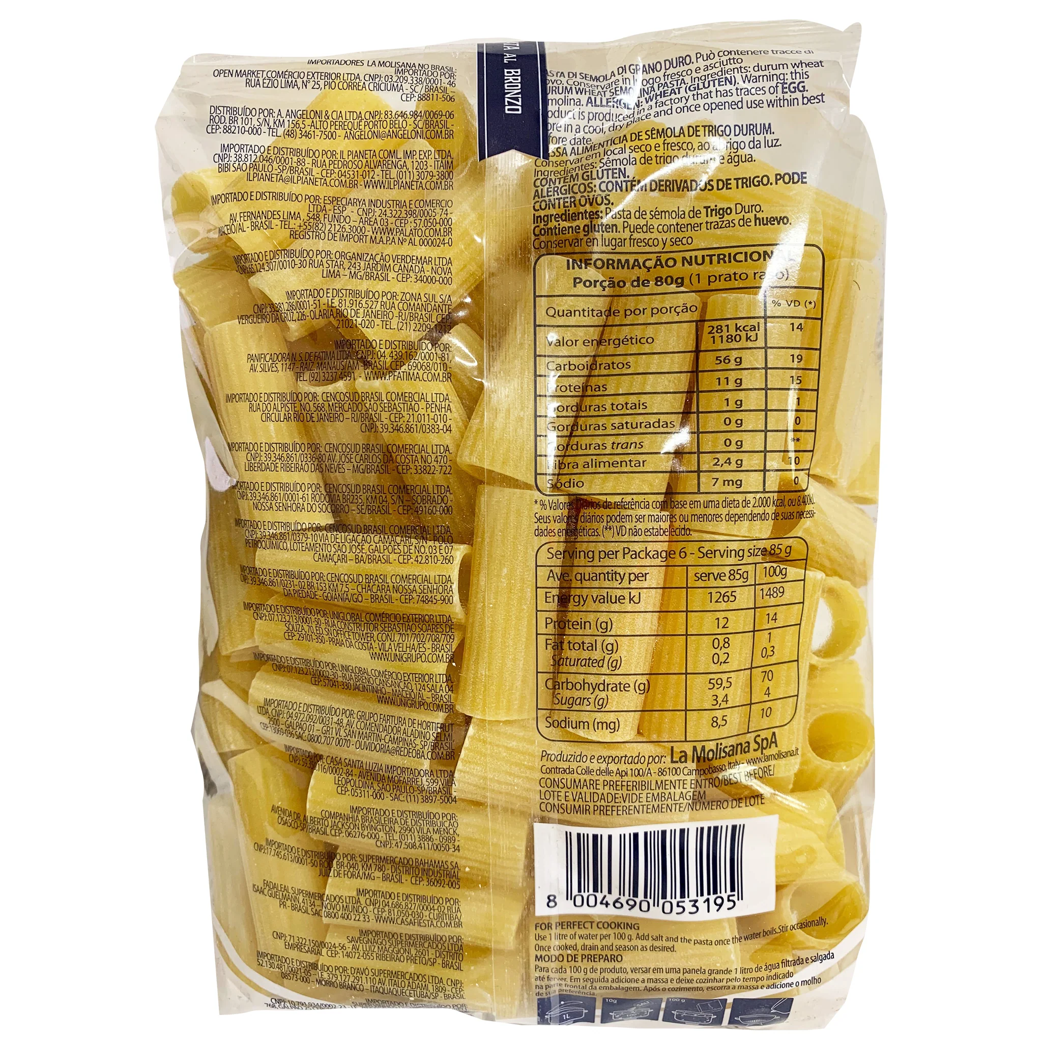 La Molisana Rigatoni No.31 500g - Image 2
