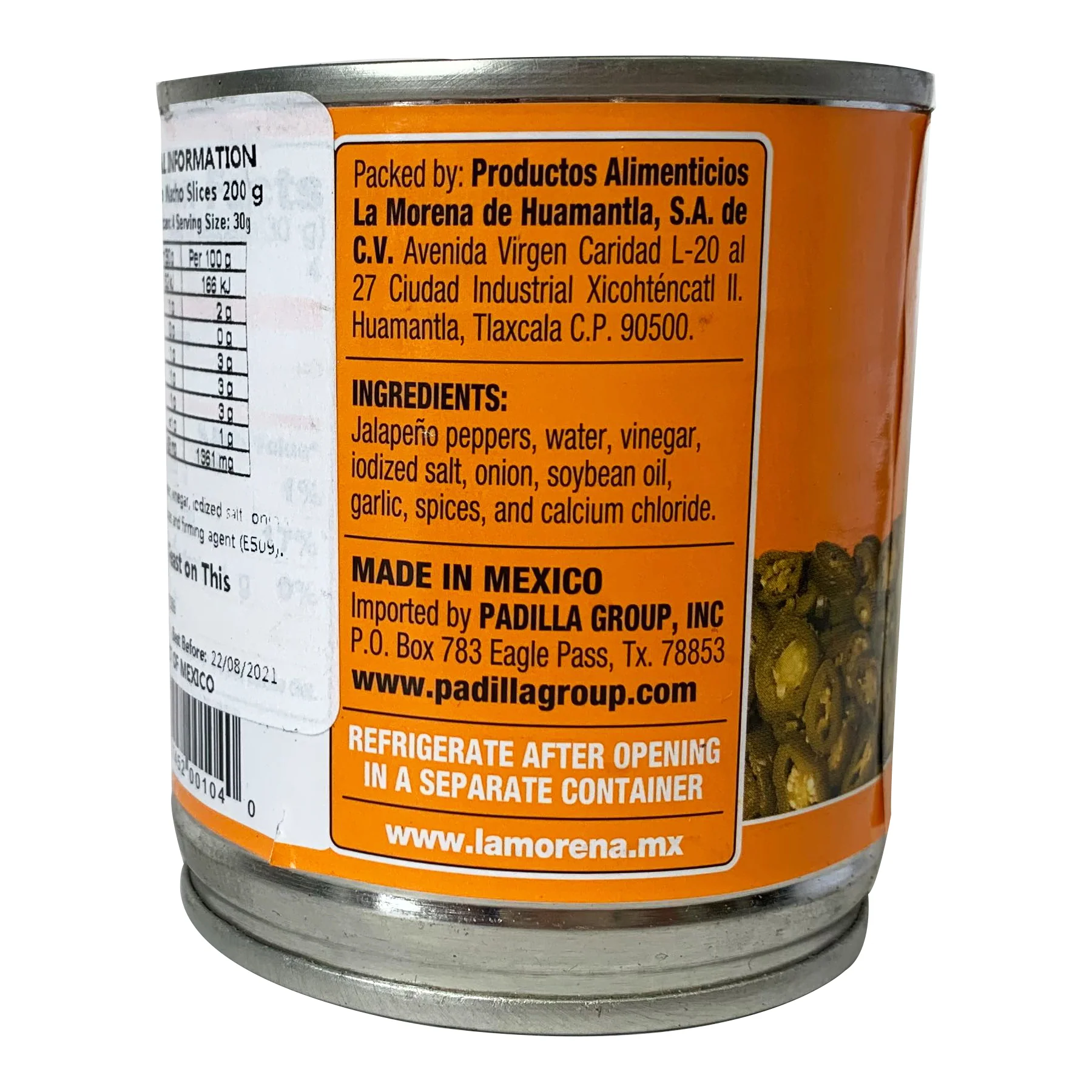 La Morena Pickled Jalapeno Nacho Slices 200g - Image 3