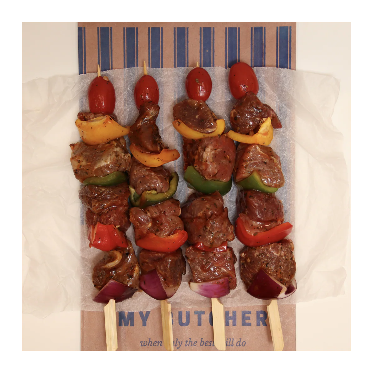 Butcher Lamb Kebabs Rosemary and Mint400-600g - Image 3