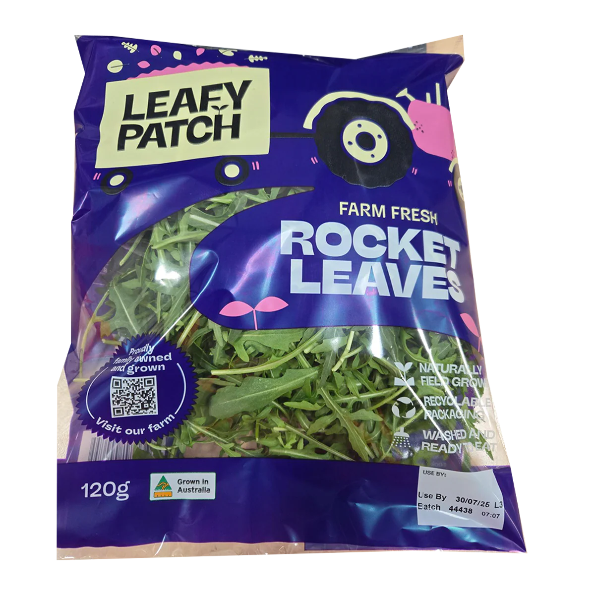 Leafy Patch Rocket Leaves 120g