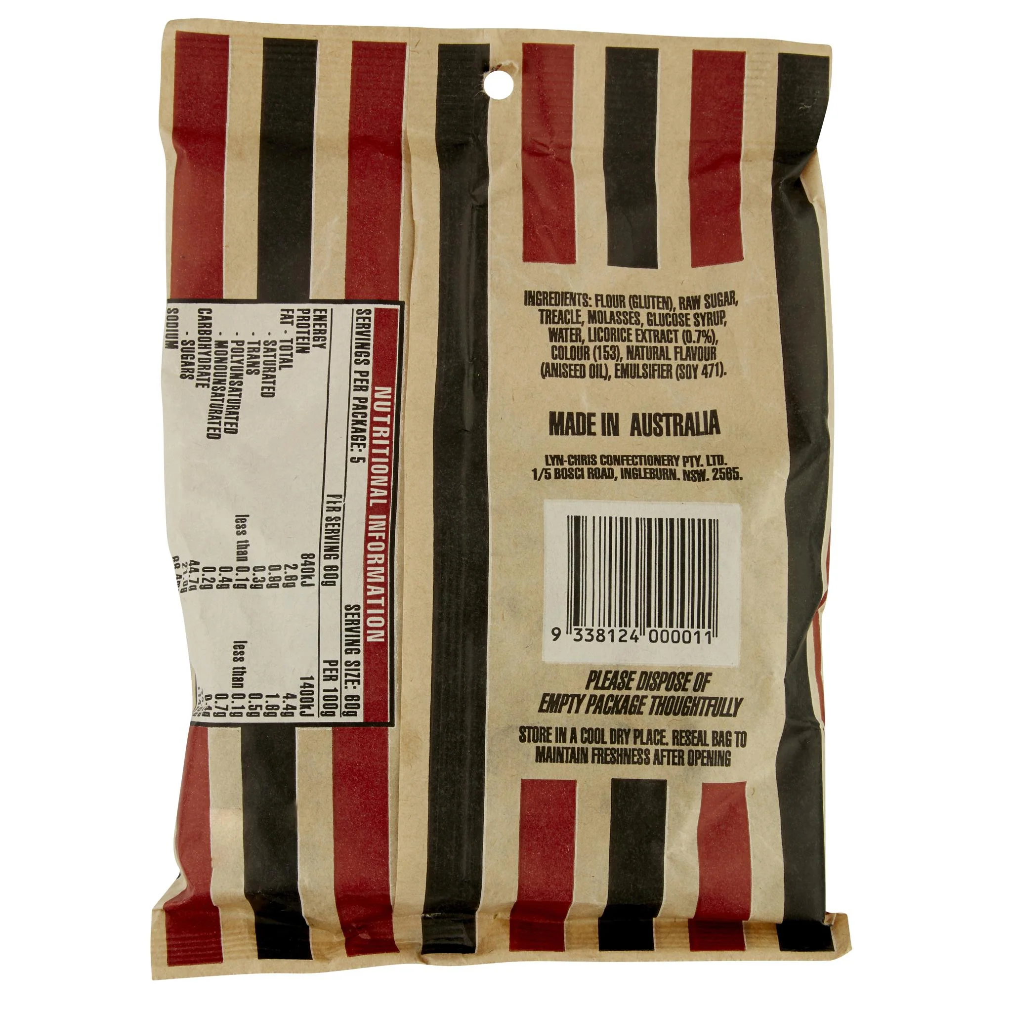 Licorice Lovers Fresh Licorice 300g - Image 2
