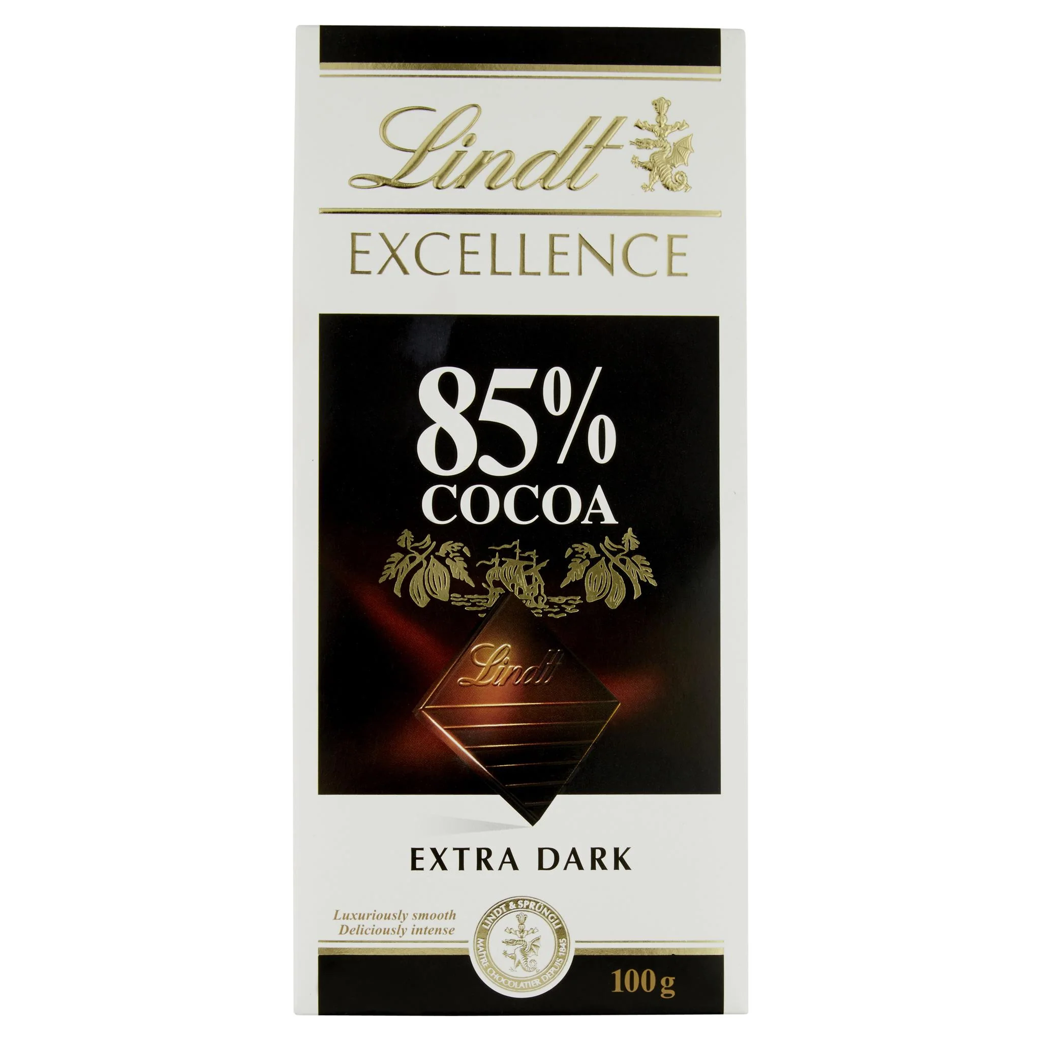 Lindt Excellence Dark Chocolate 85% Cocoa 100g