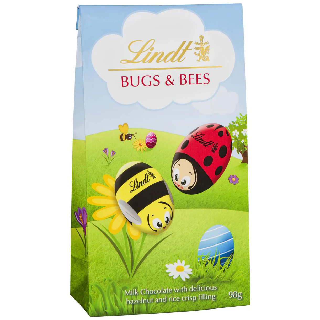 Lindt Milk Chocolate Bugs and Bees 100g