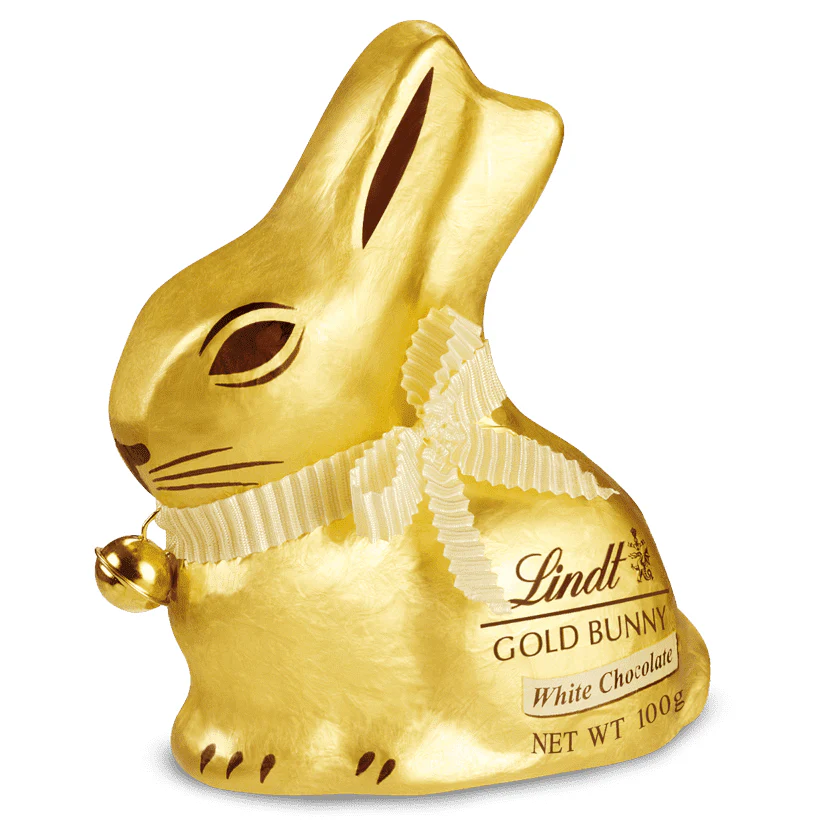 Lindt White Chocolate Gold Bunny 100g