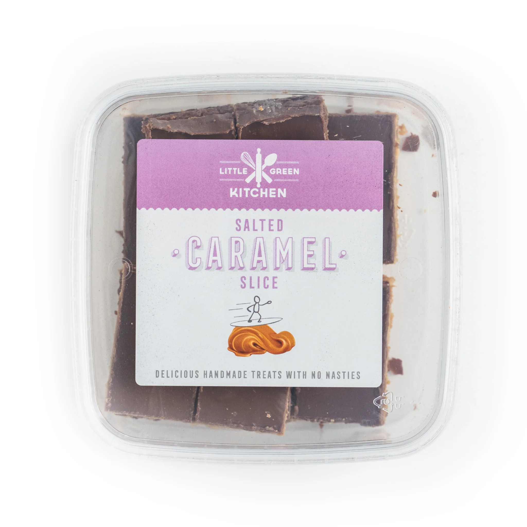 Little Green Kitchen Salted Caramel Slice 350g