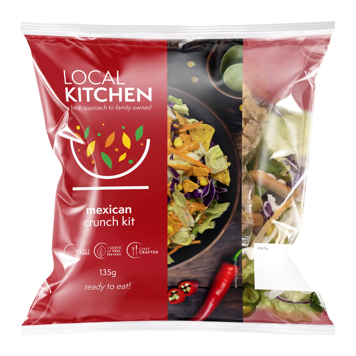 Local Kitchen Crunch Kit Mexican 135g