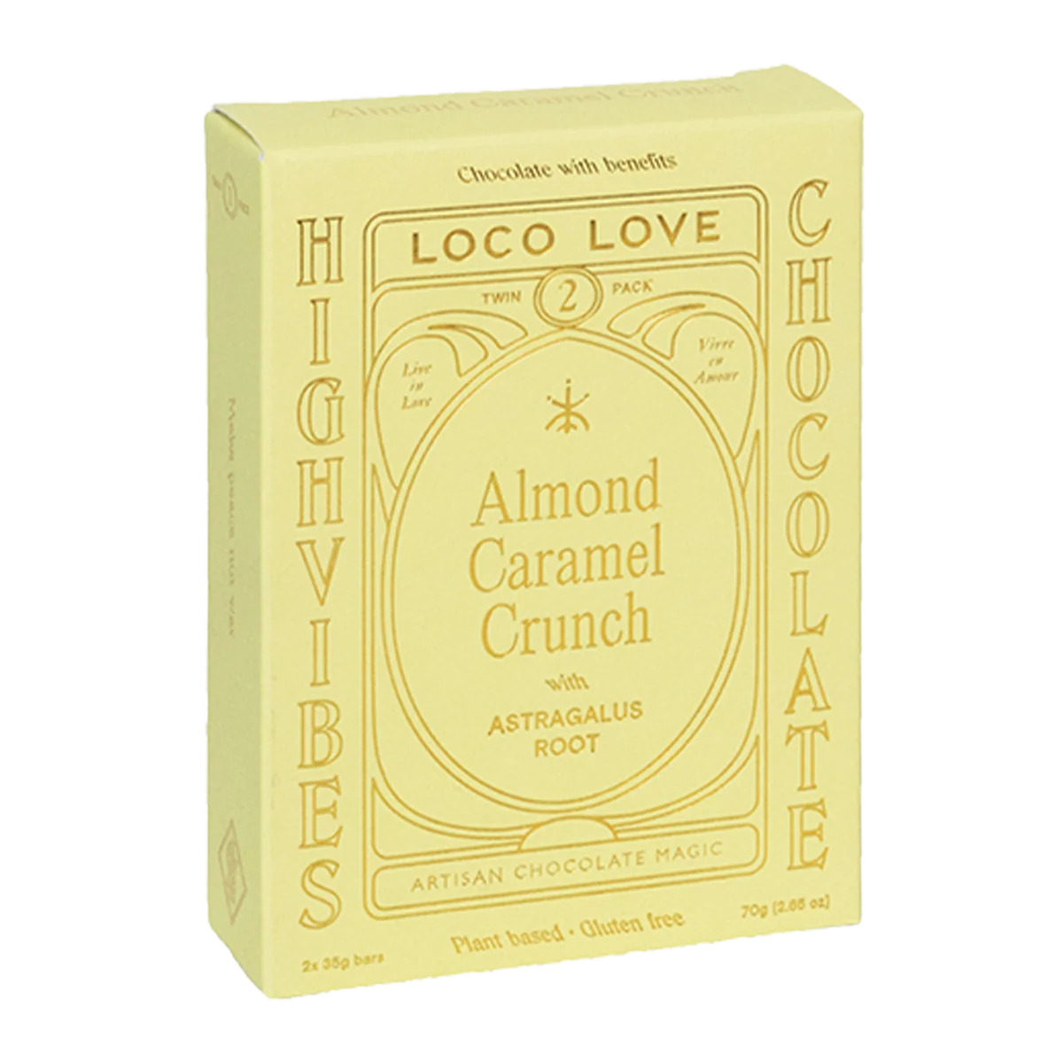 Loco Love Almond Caramel Crunch 70g