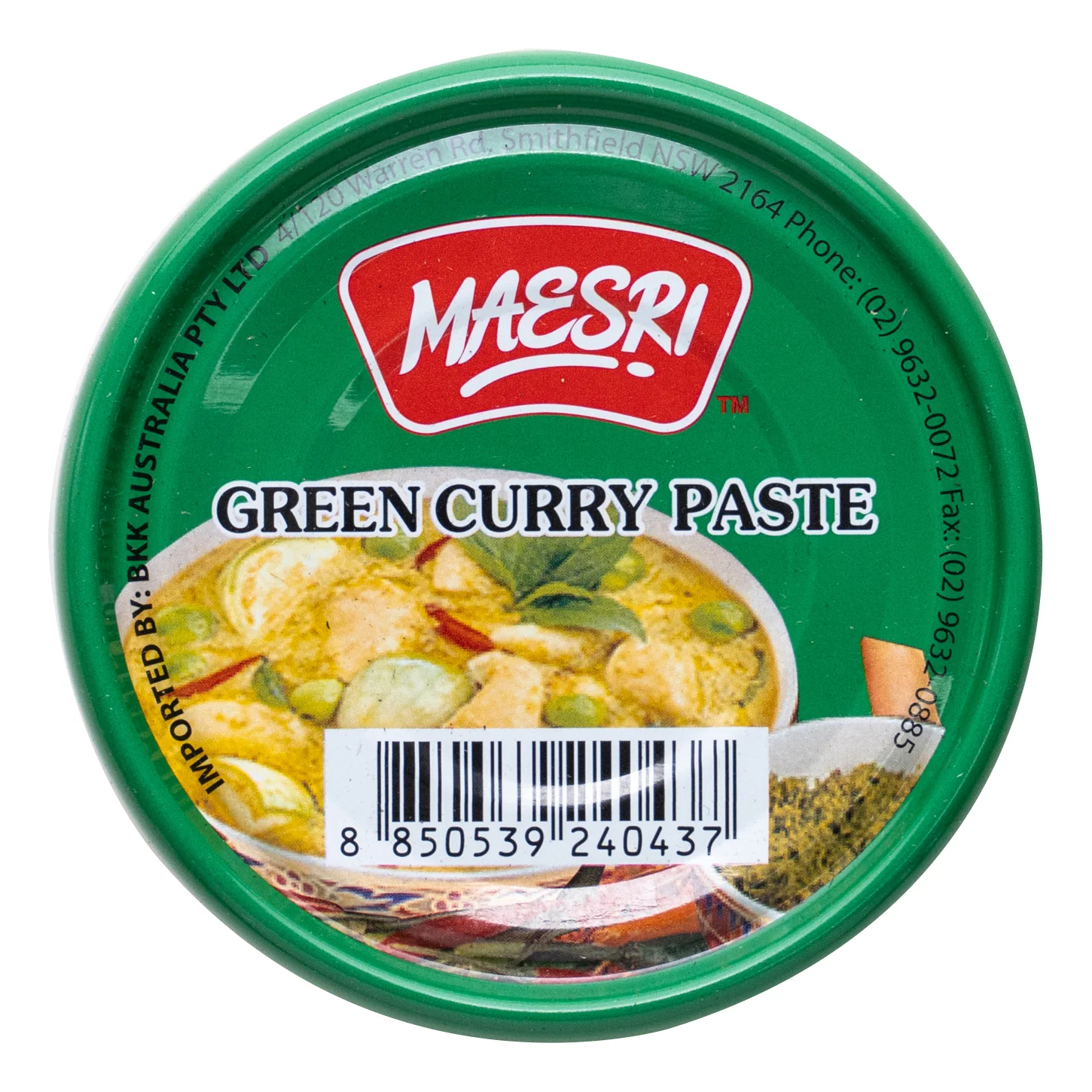Maesri Green Curry Paste 114g