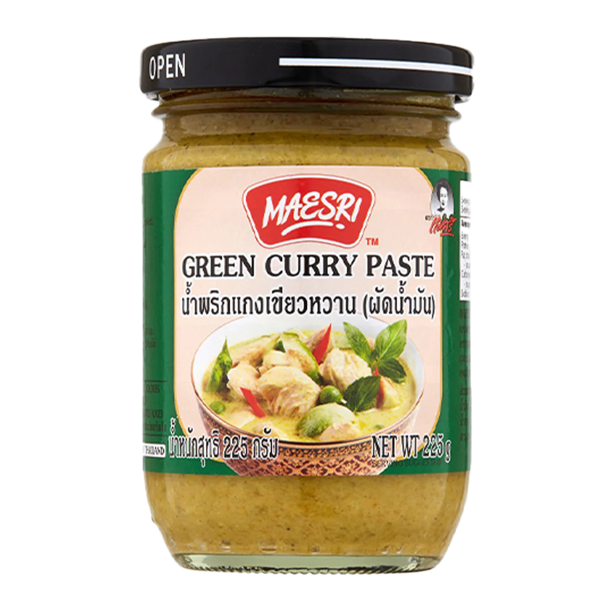 Maesri Green Curry Paste 225g