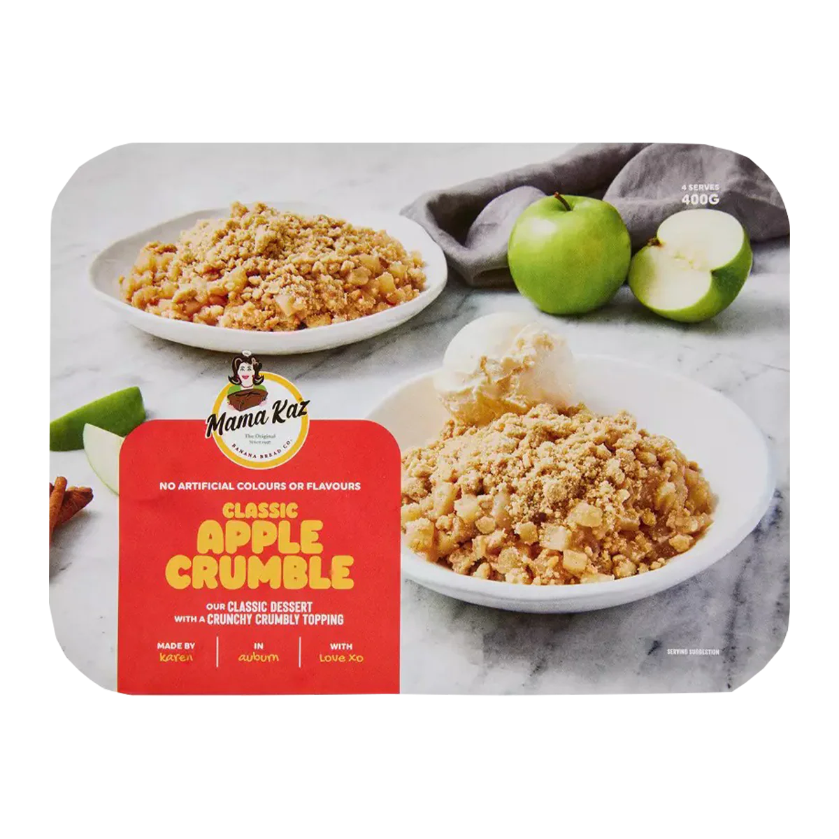 Mamakaz Apple Crumble 400g