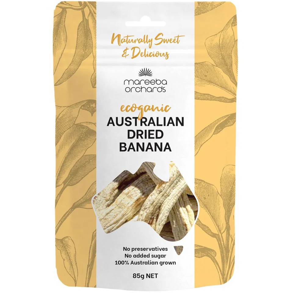 Mareeba Orchards Dried Banana 85g