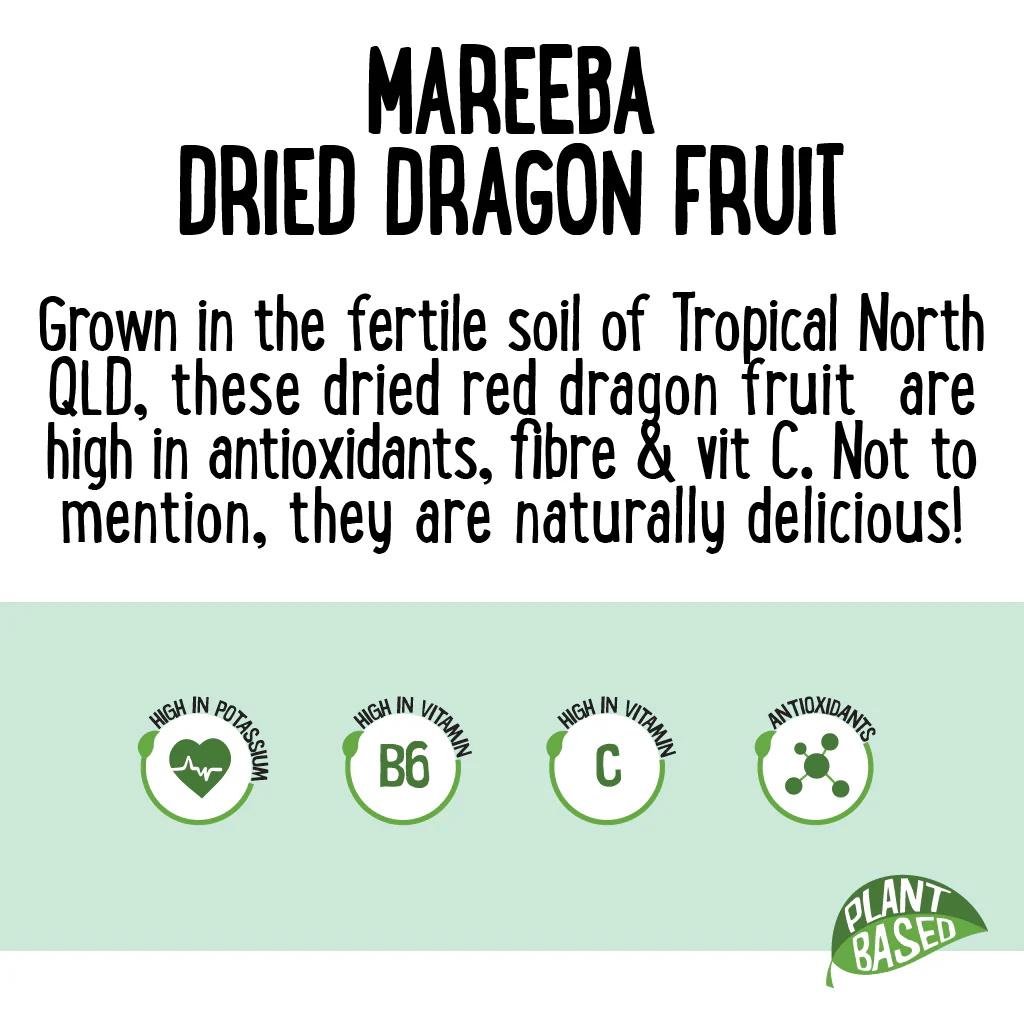 Mareeba Orchards Dried Red Dragon Fruit 57g - Image 3