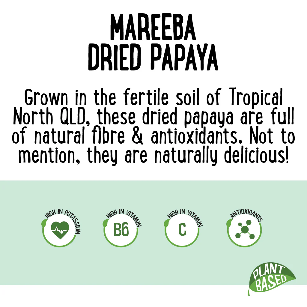 Mareeba Orchards Dried Red Papaya 43g - Image 3
