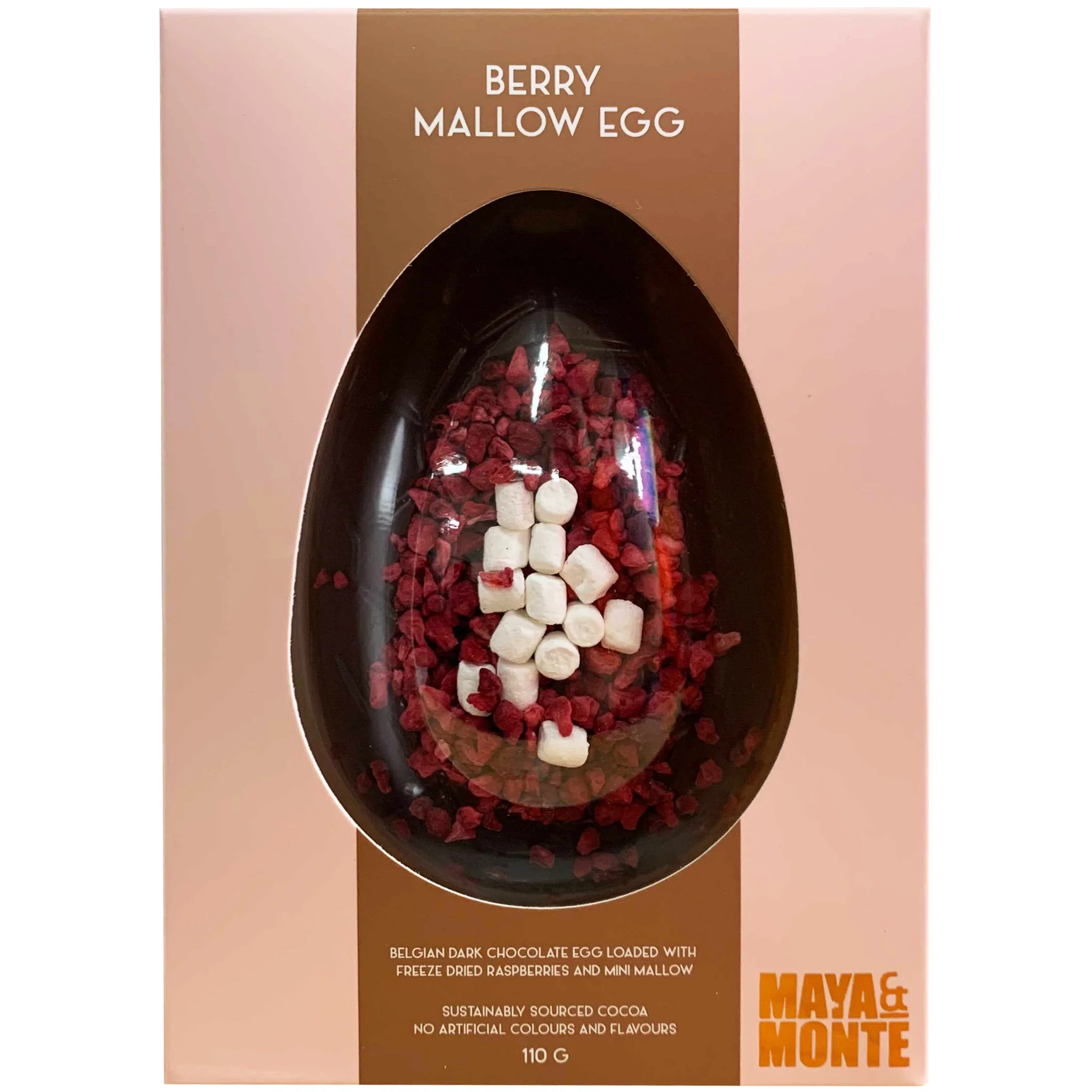 Maya and Monte Berry Mallow Egg 110g