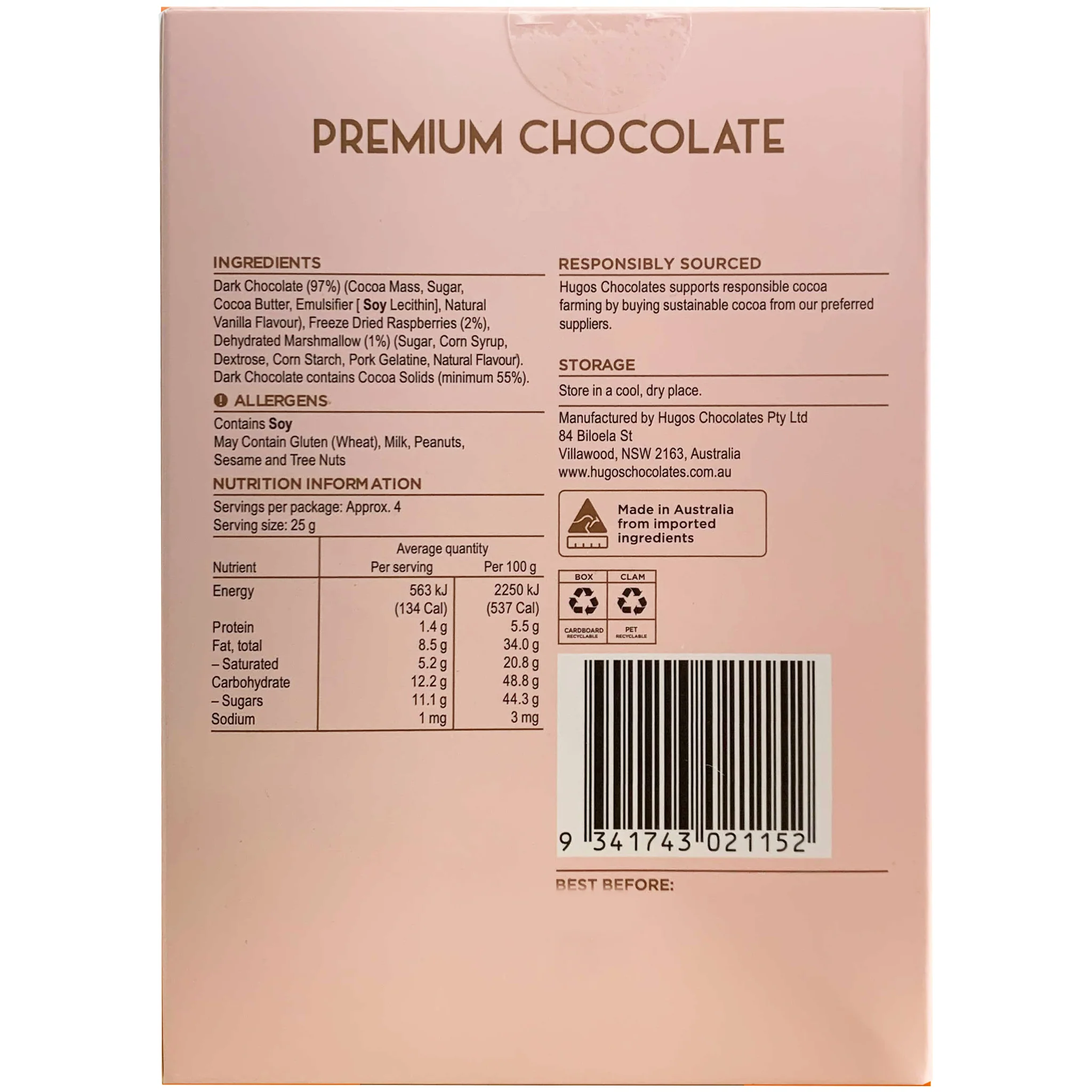 Maya and Monte Berry Mallow Egg 110g - Image 2
