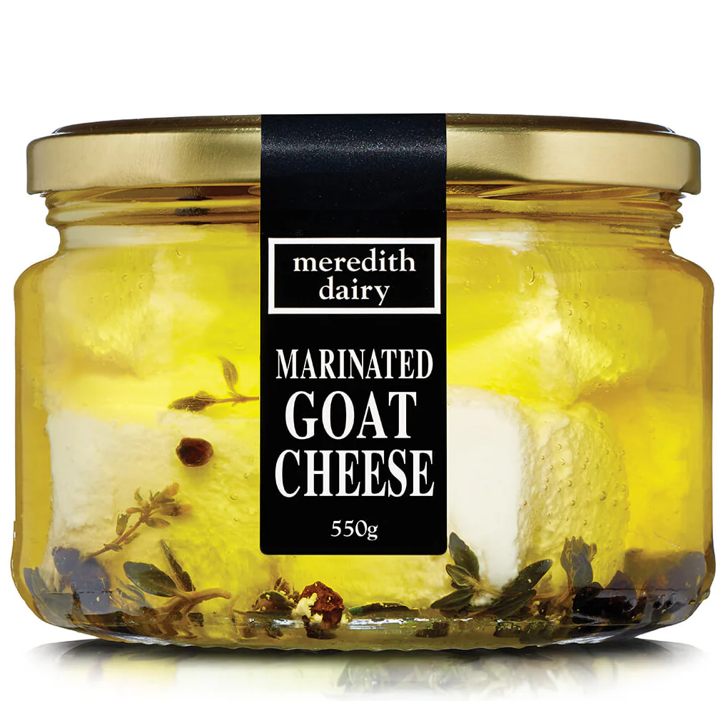 Meredith Dairy Marinated Goat Cheese 550g