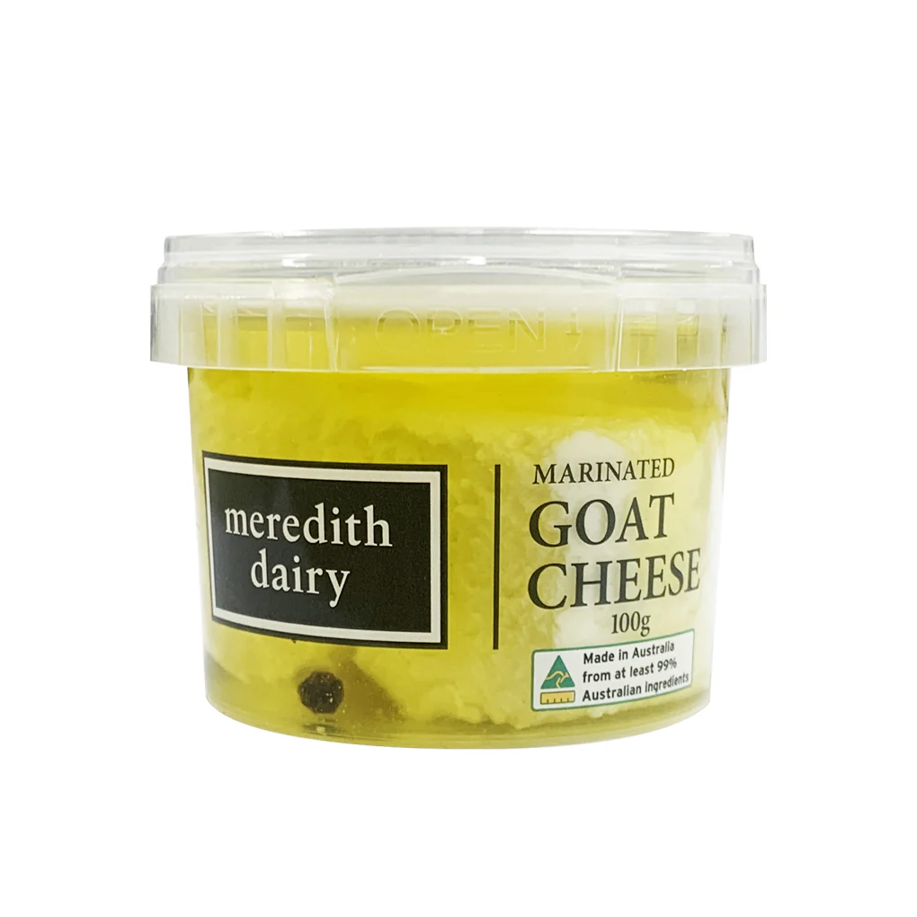 Meredith Dairy Marinated Goat Cheese 100g - Image 2