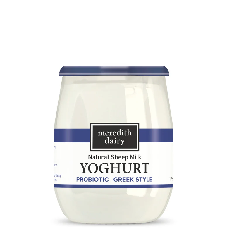 Meredith Dairy Natural Sheep Milk Yoghurt Traditional Greek Yoghurt 125g