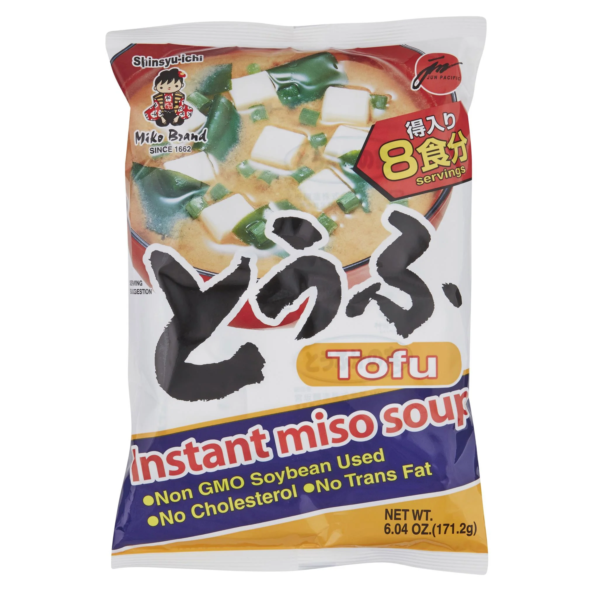 Miko Brand Instant Miso Soup Tofu Soup 8pk 151g