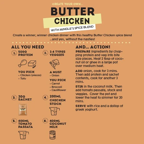 Mingle Butter Chicken Seasoning 30g - Image 4