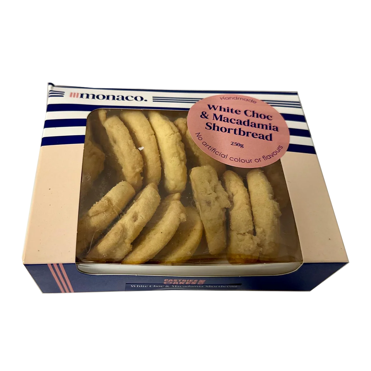 Monaco White Chocolate & Macadamia Cookies 250g