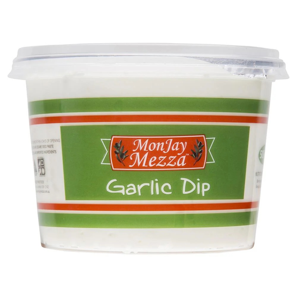 Monjay Mezza Garlic Dip 500g - Image 3