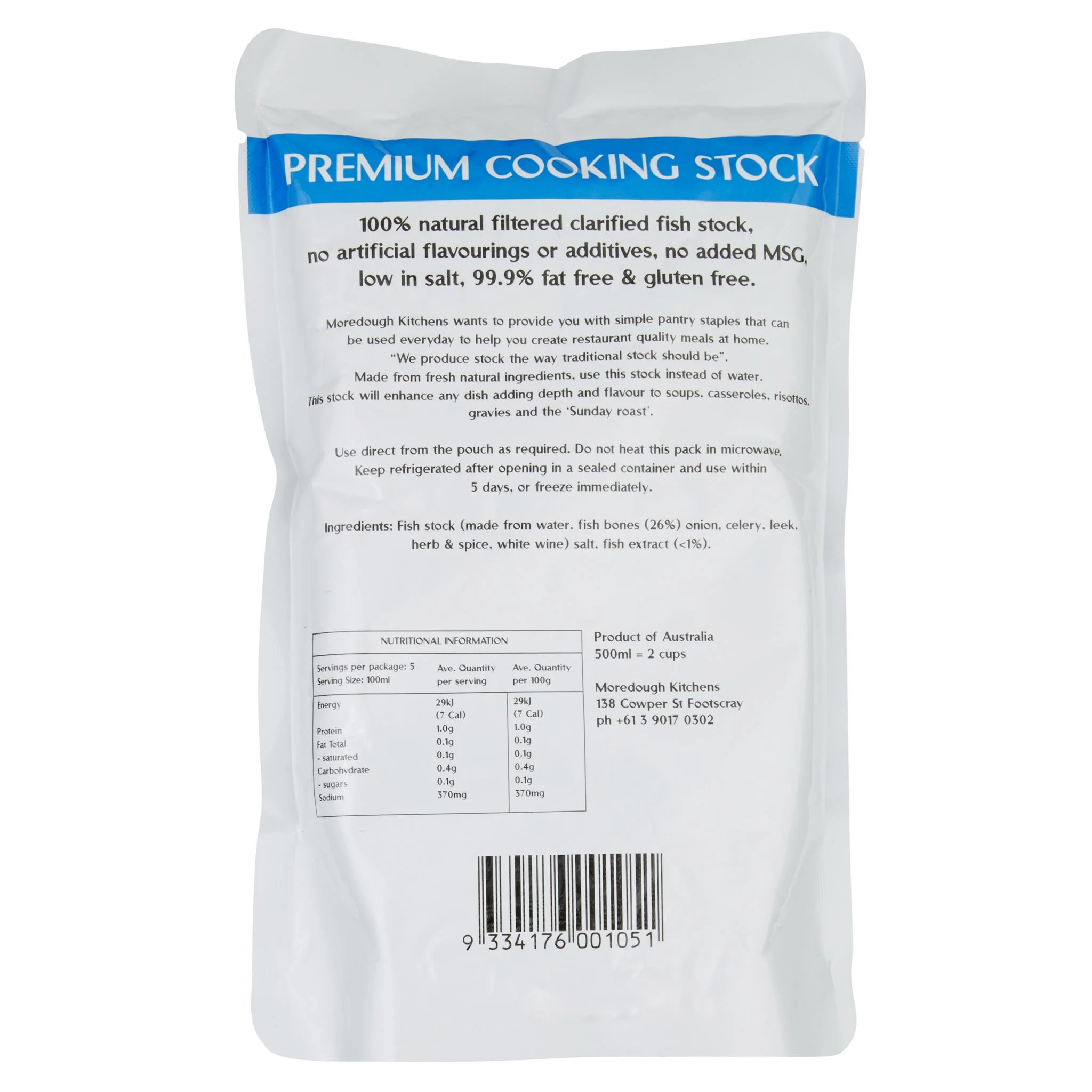 Moredough Stock Fish 500ml - Image 2