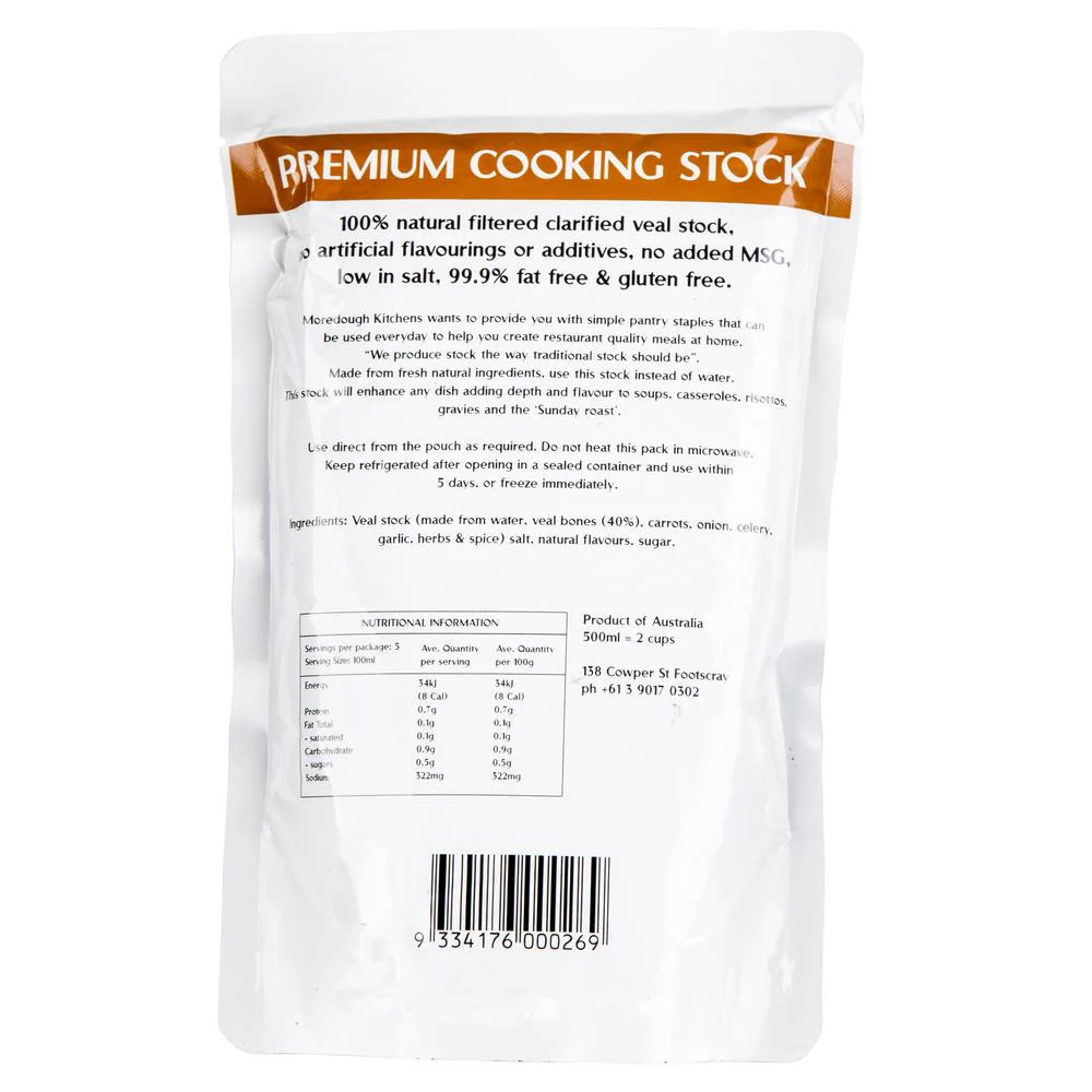 Moredough Stock Veal 500ml - Image 2