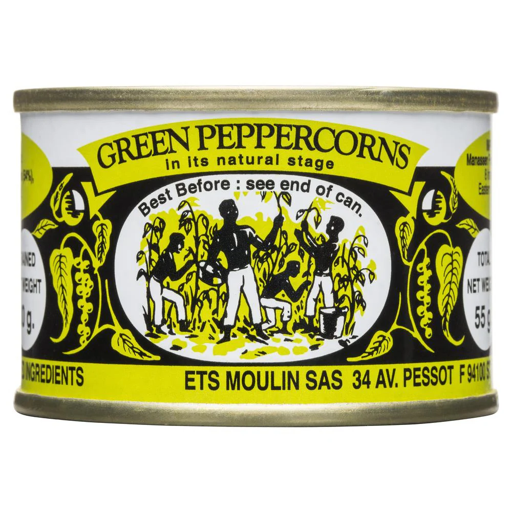 Moulin Green Peppercorns 55g