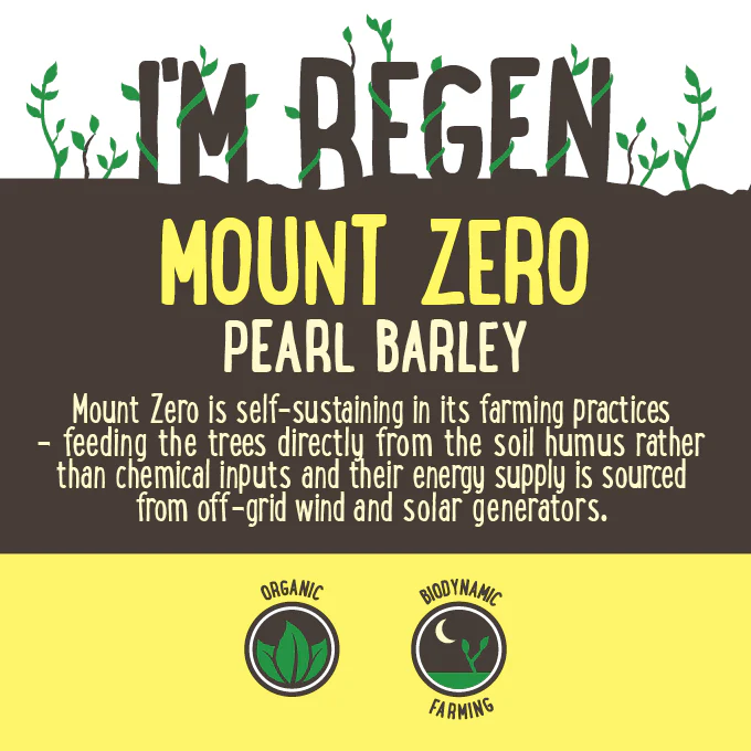 Mount Zero Bio-Dynamic Pearl Barley 500g - Image 2