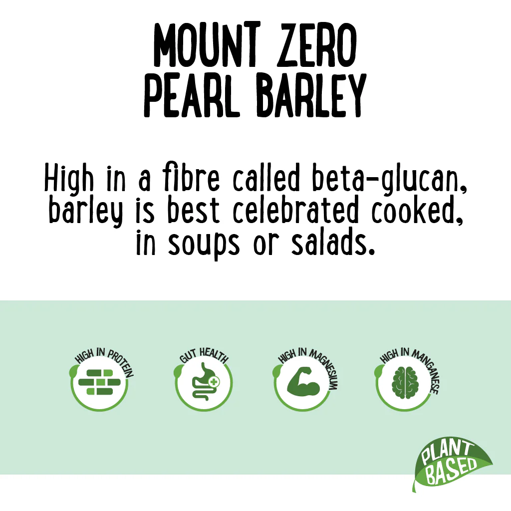 Mount Zero Bio-Dynamic Pearl Barley 500g - Image 4