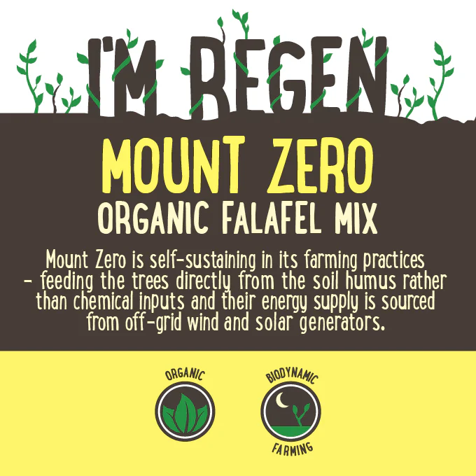 Mount Zero Organic Falafel Mix 500g - Image 2