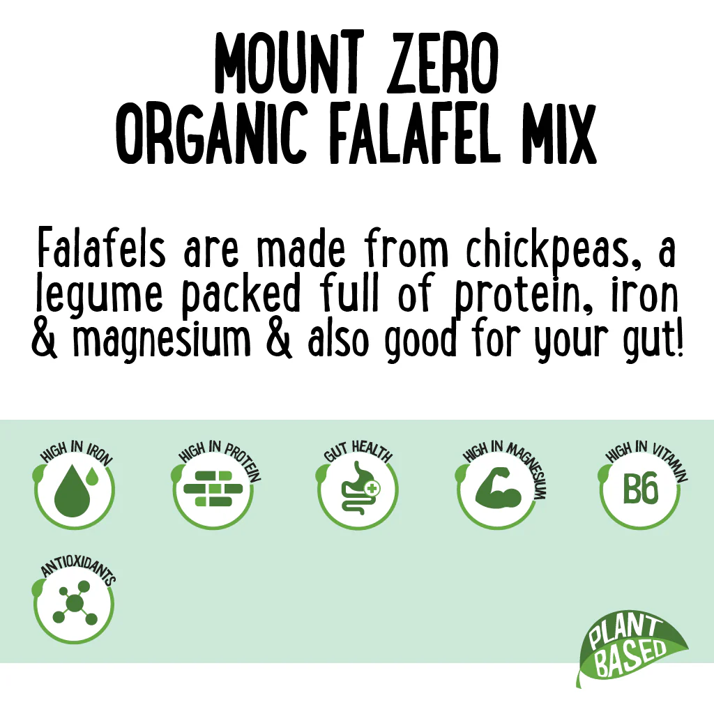 Mount Zero Organic Falafel Mix 500g - Image 3