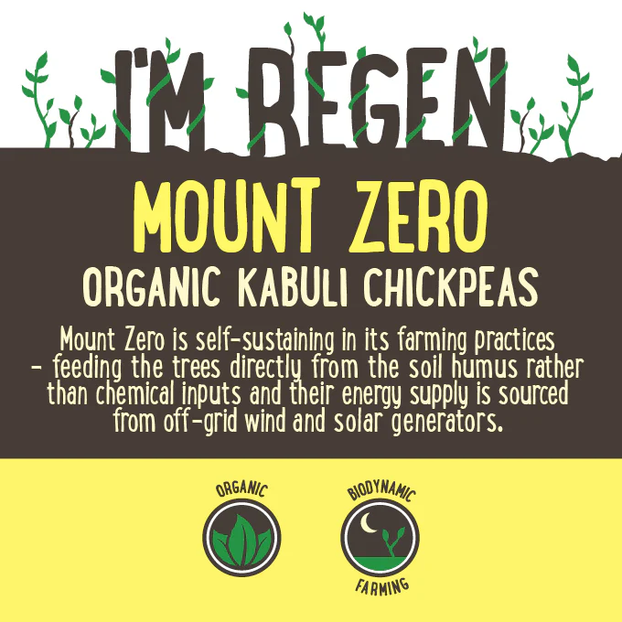 Mount Zero Organic Kabuli Chickpeas 500g - Image 2