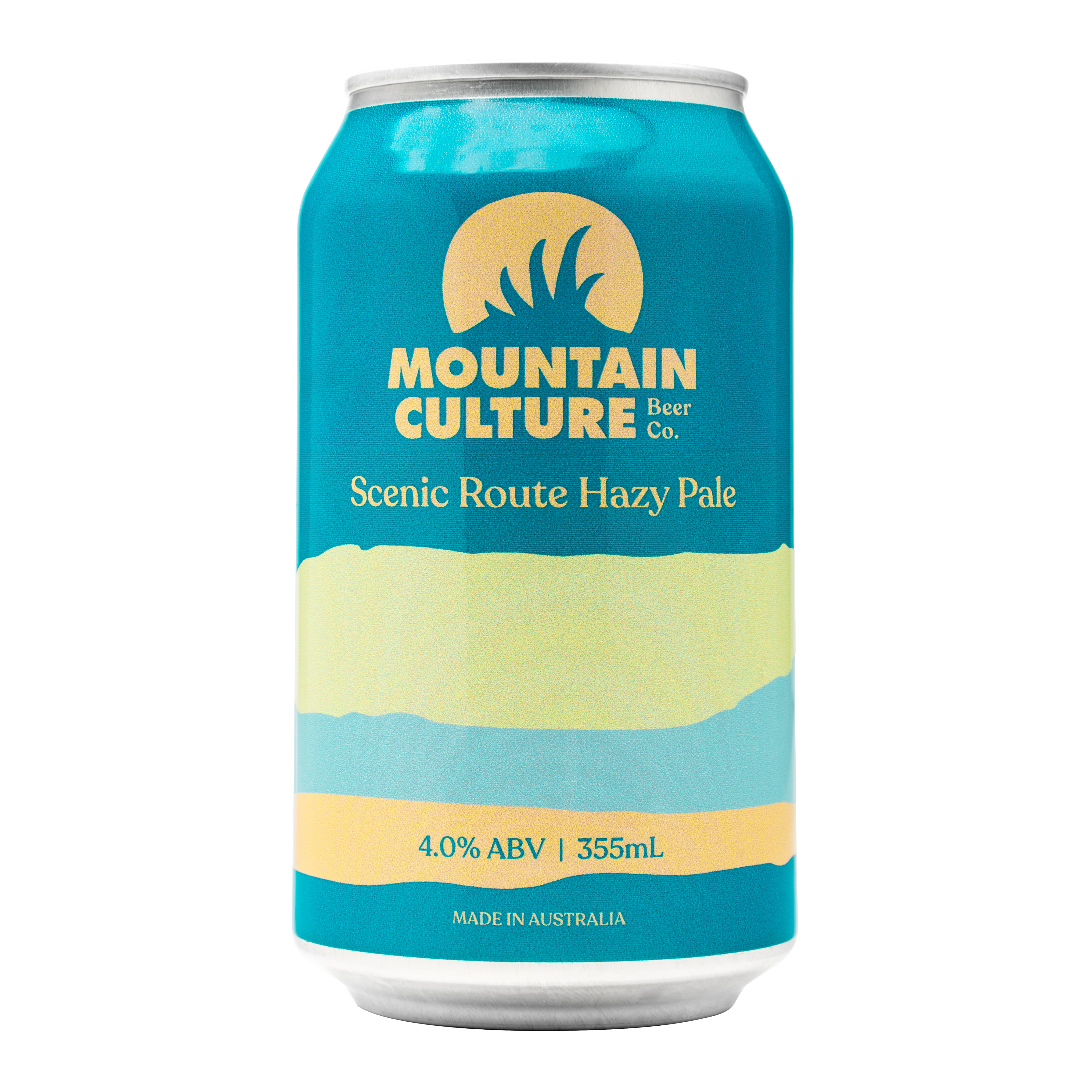 Mountain Culture Scenic Route Hazy Pale Ale 4x355ml - Image 2