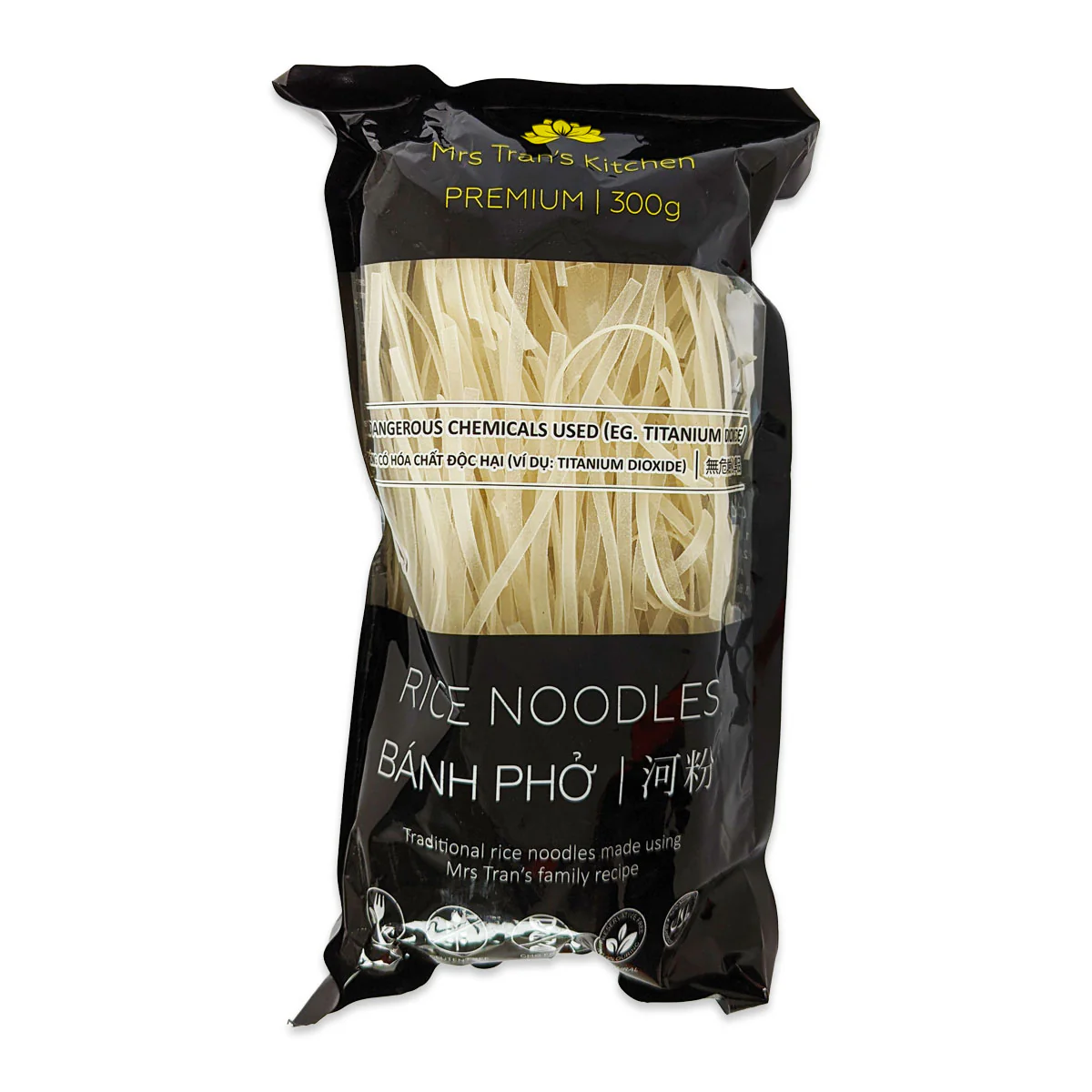 Mrs Trans Kitchen Flat Rice Noodles 300g