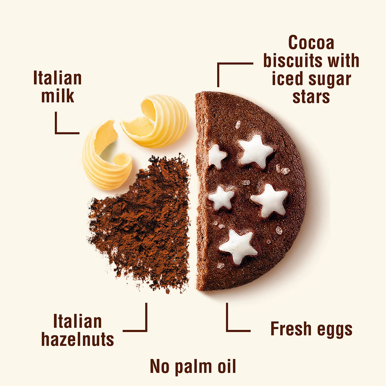 Mulino Bianco Pan Di Stelle Biscuits 350g - Image 2