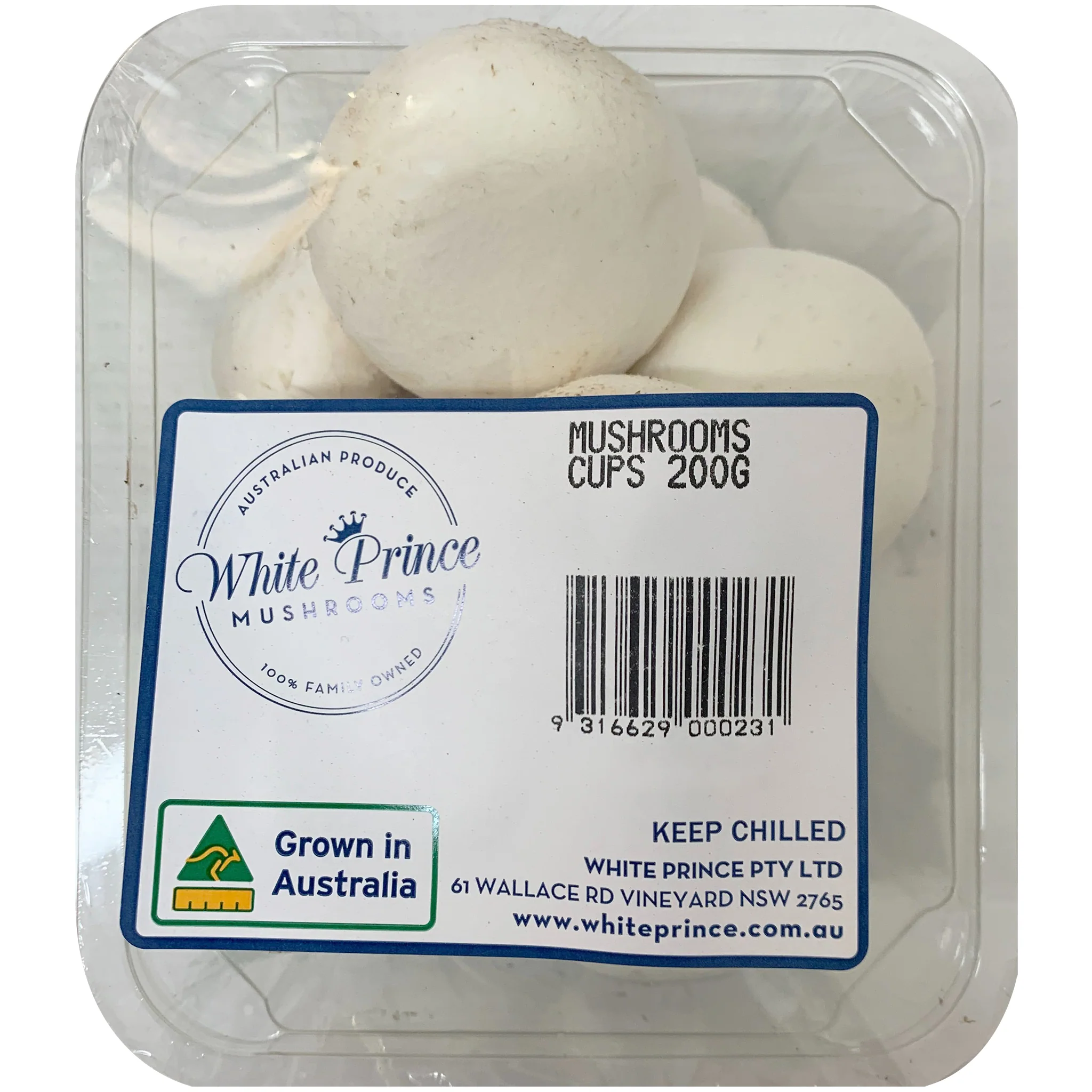 Mushrooms Button Prepack 200g - Image 2