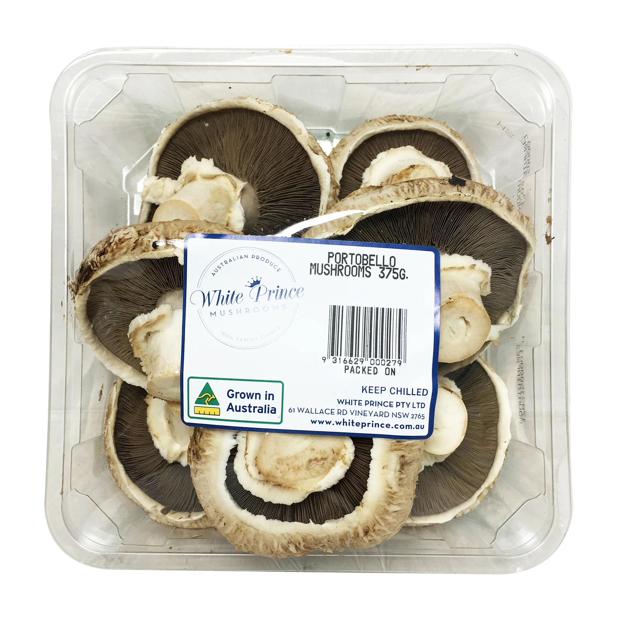 Mushrooms Portobello 375g - Image 2