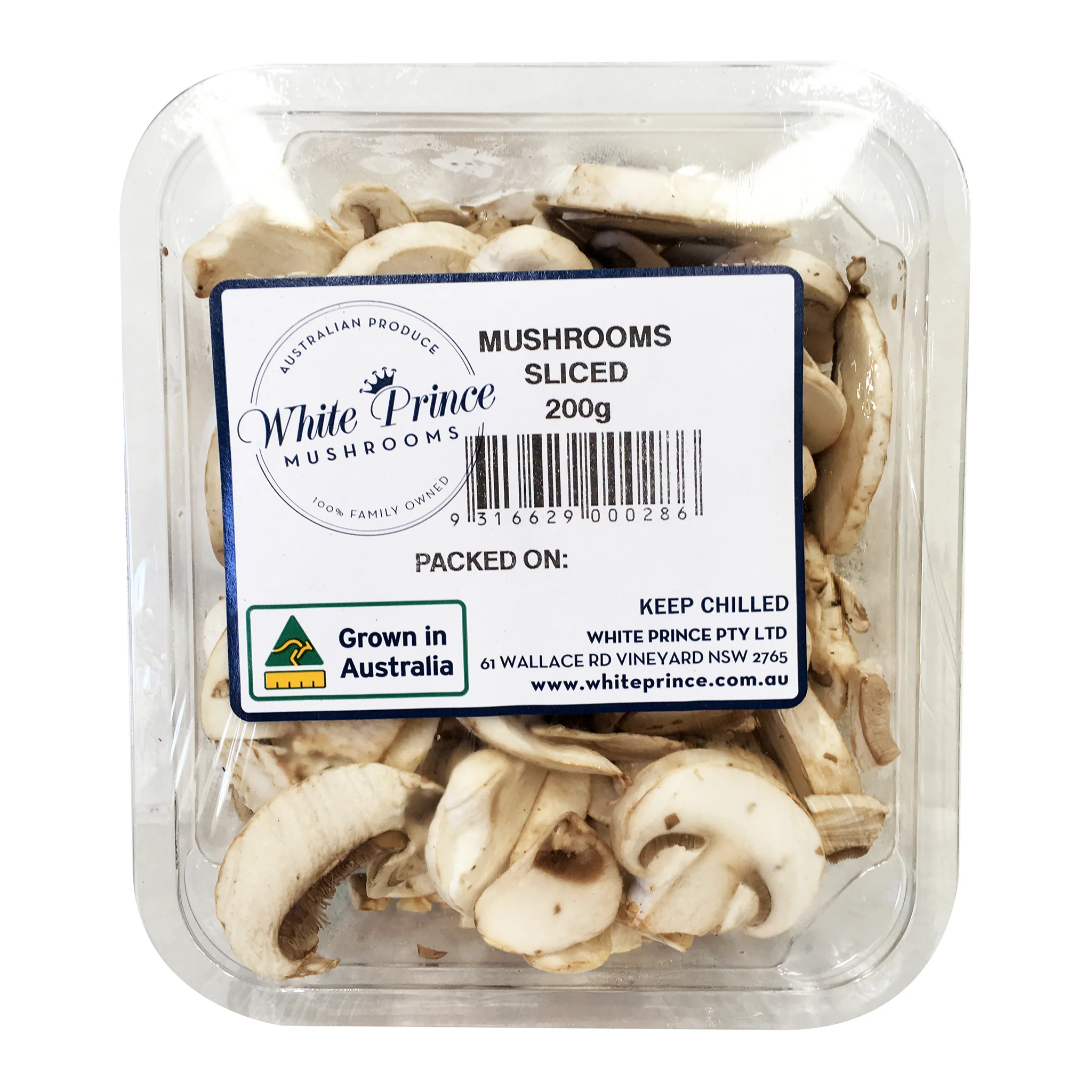 Mushrooms Sliced 200g - Image 2