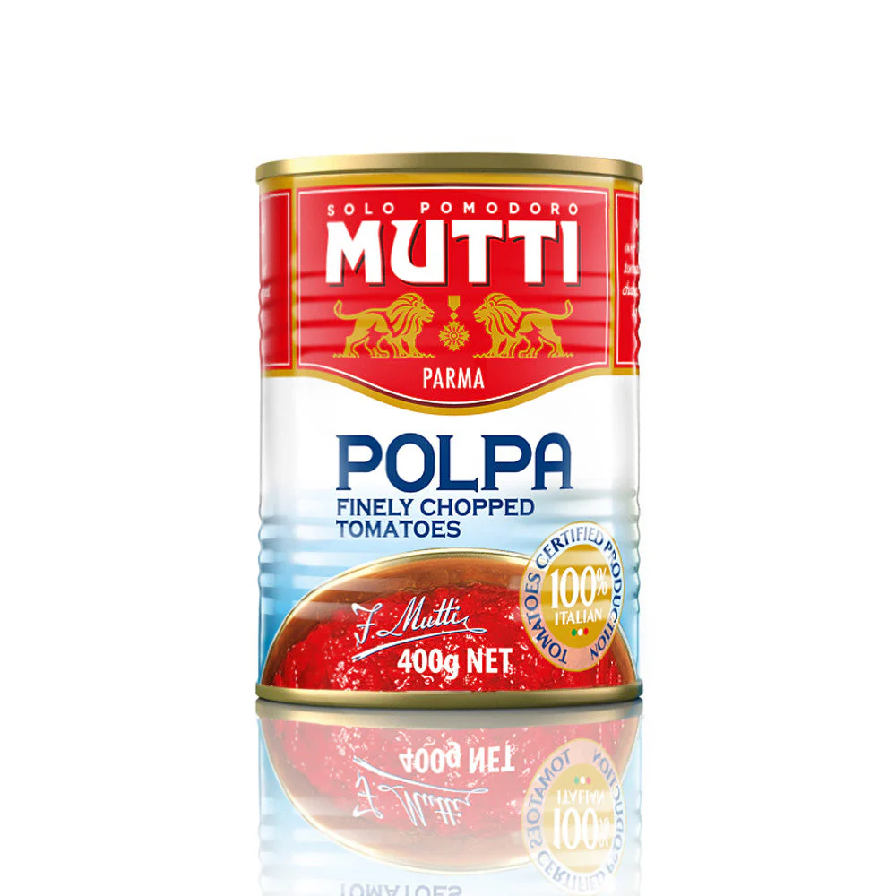 Mutti Polpa Finely Chopped Tomatoes 12 x 400g - Image 2