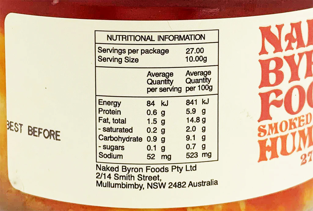 Naked Byron Foods Vegan Hummus Smoked Paprika 270g - Image 2